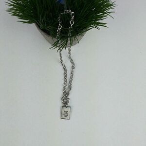 ♉Stainless steel Taurus zodiac necklace